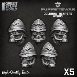 Colonial Reapers Heads | Resin items