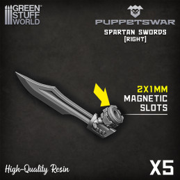 Spartan Swords - Right | Resin items
