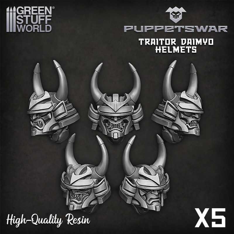 Casques de Daimyo 2 | Articles en résine