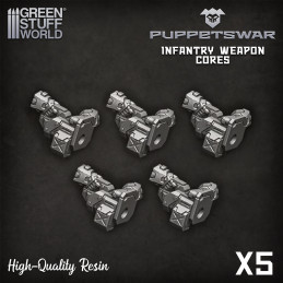 Infantry Weapon Cores | Resin items