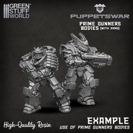 Gunners Bodies | Resin items