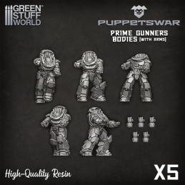 Gunners Bodies | Resin items