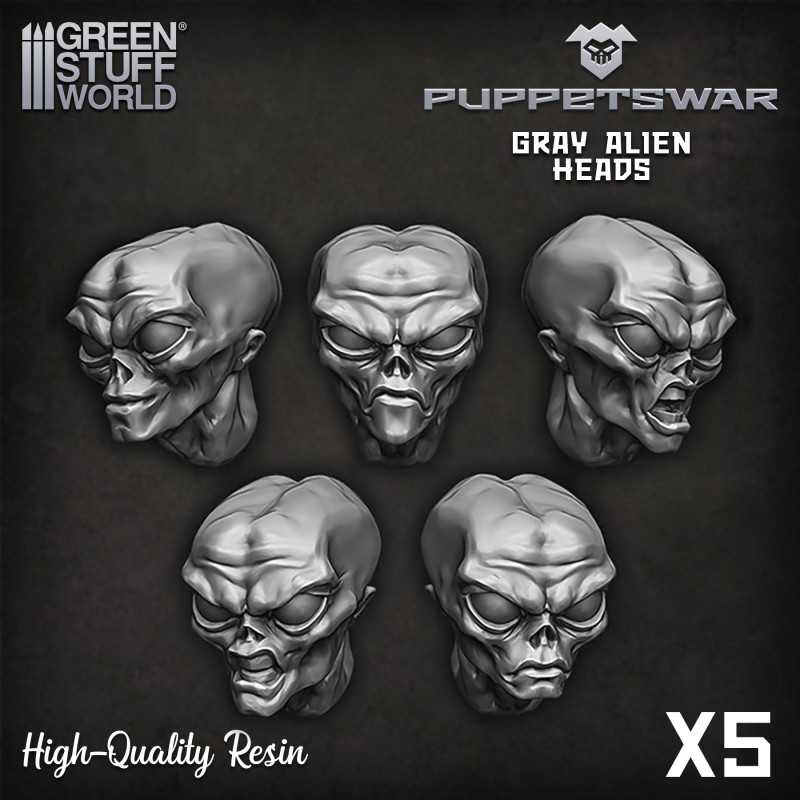 Alien Heads | Resin items Alien Heads | Resin items