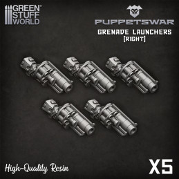 Grenade Launchers - Right | Resin items