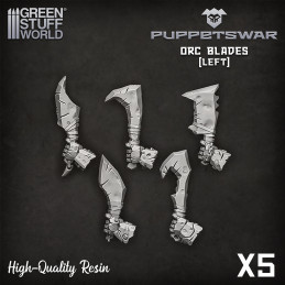 Orc Blades - Left Resin items