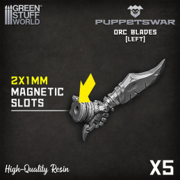Orc Blades - Left Resin items