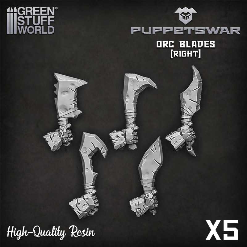 Orc Blades - Right Resin items Orc Blades - Right Resin items