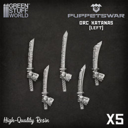 Orc Katanas - Left Resin items
