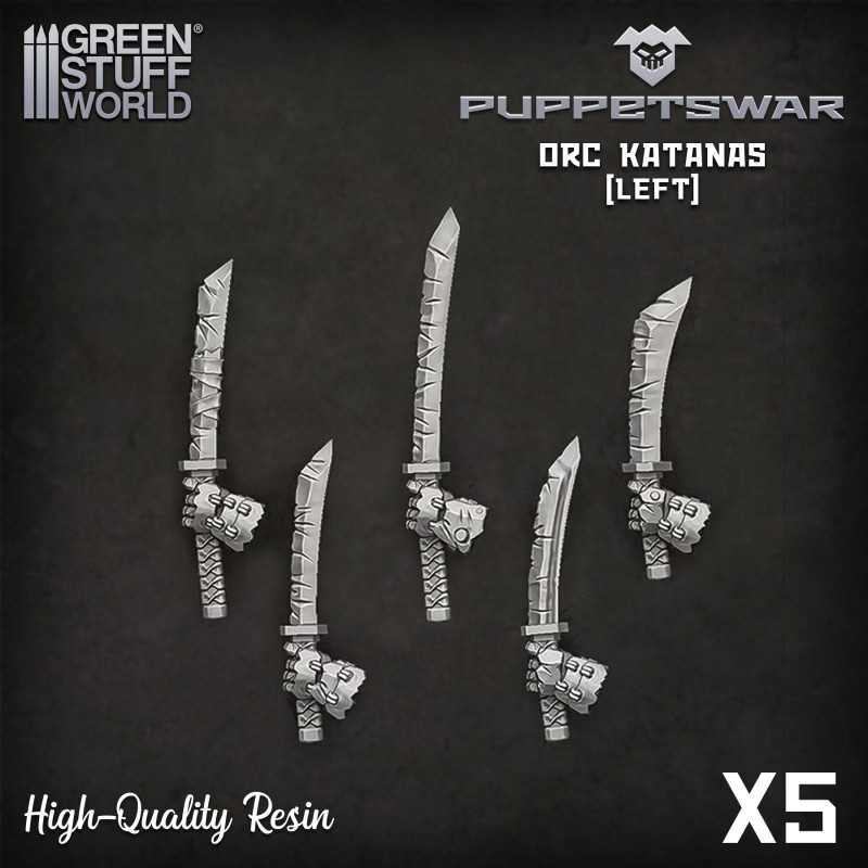 Orc Katanas - Left Resin items