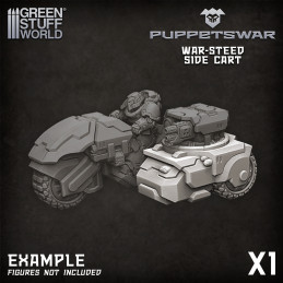 Turret - War-Steed Side Cart | Resin items