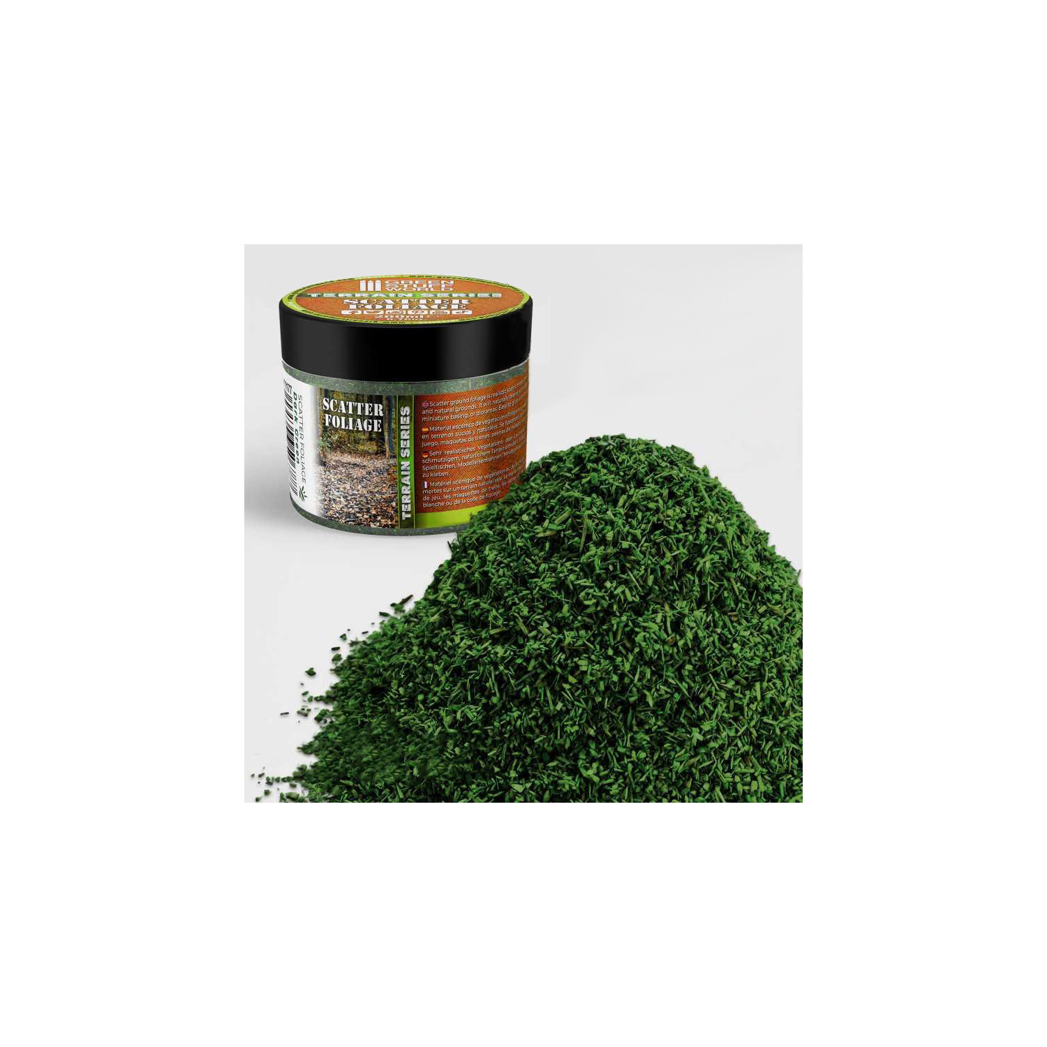 AmazingART 613944 Flocage HERBE VERT FONCÉ 25g