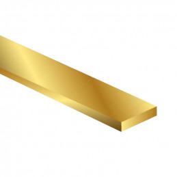Profilato in Ottone Piatto 0.2 x 1mm