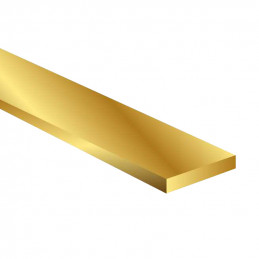 Profilato in Ottone Piatto 0.2 x 2mm