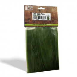 Erba Lunga 100mm - VERDE SCURO
