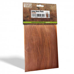 Erba Lunga 100mm - Marrone