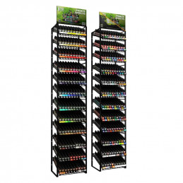 GSW Paint Display Rack - ULTIMATE Collection