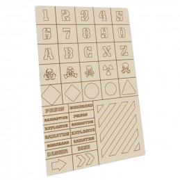 Self-adhesive stencils - Industrial