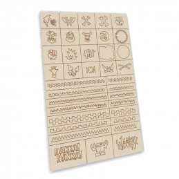 Self-adhesive stencils - Orcs