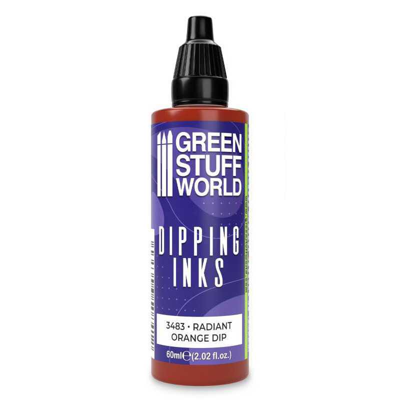 Peintures Dipping inks 60 ml - RADIANT ORANGE DIP Peintures Dipping inks 60 ml - RADIANT ORANGE DIP