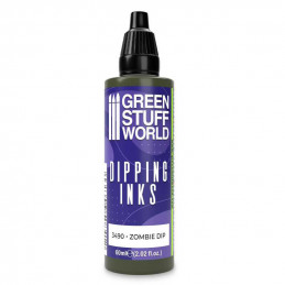 Peintures Dipping inks 60 ml - ZOMBIE DIP
