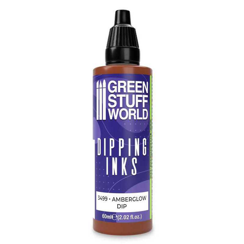 Peintures Dipping inks 60 ml - AMBERGLOW DIP