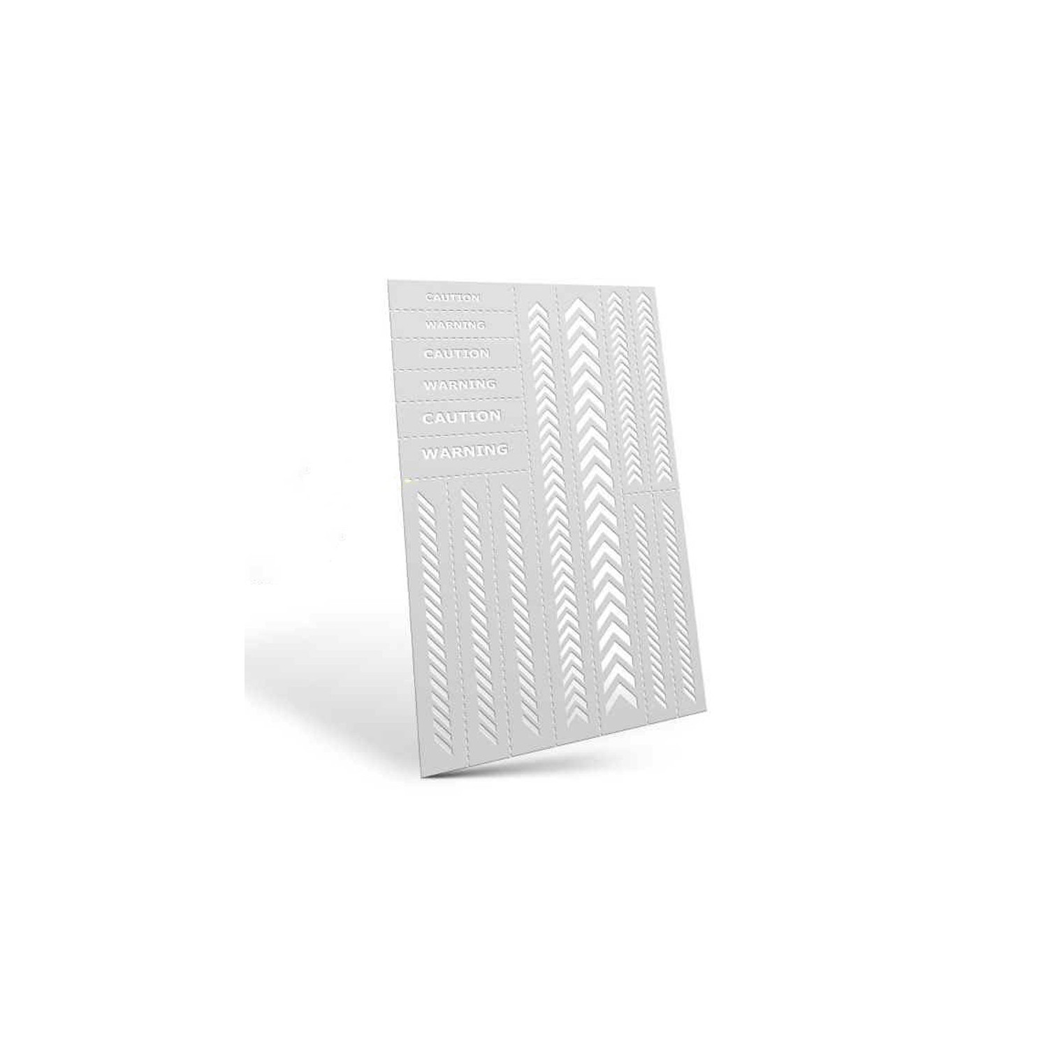 Flexible Schablonen - Vorsichtsstreifen (ca. 5 mm) Flexible Schablonen - Vorsichtsstreifen (ca. 5 mm)