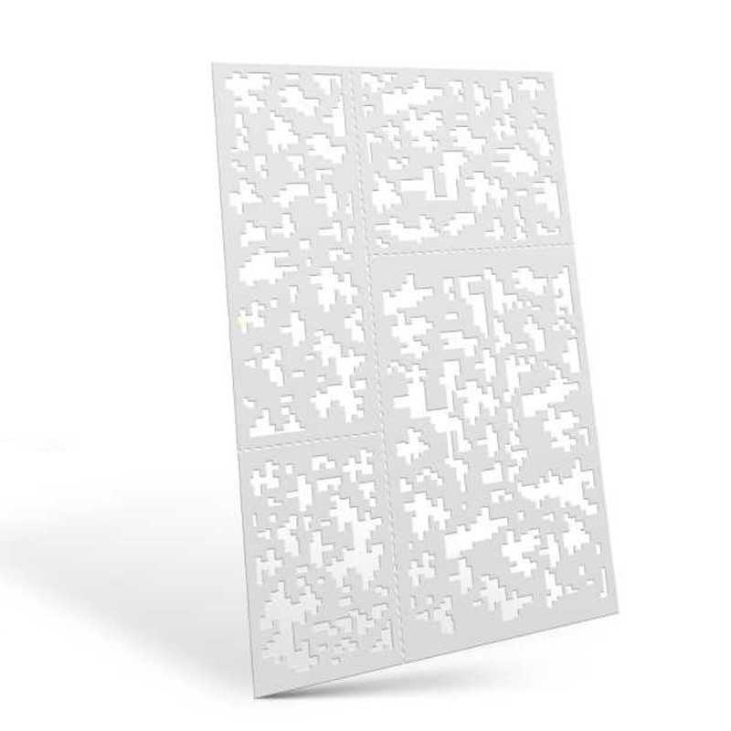 Stencil Flessibili - Mimetizzazione pixel (9mm ca.)