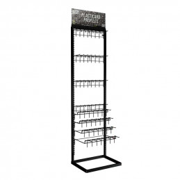 GSW Adjustable metal display - Staircase