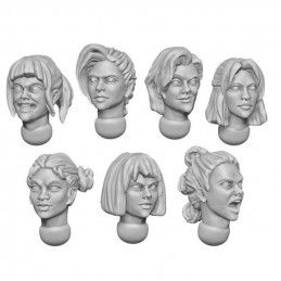 Female Heads Basic Set