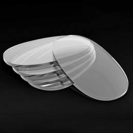 Acrylic Bases - Oval Pill 90x52mm CLEAR