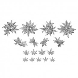 Set stampato in 3D - Cannabis