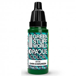 Opaque Colors - Dark Evergreen