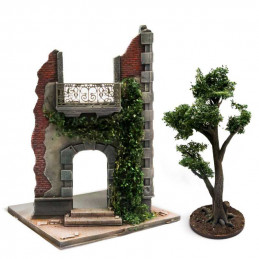 Ivy Foliage - Dark Green Oak - Small