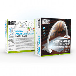 Hobby Arch LED Lamp - Faded White | Arch Lamps