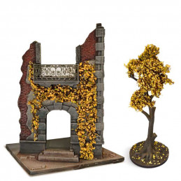Feuillage lierre miniature - Chêne Jaune - Petit