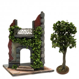 Feuillage lierre miniature - Érable vert foncé - Large