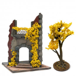 Feuillage lierre miniature - Bouleau Jaune - Large
