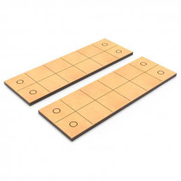 Vassoi di Movimento MDF - Quadrate Slimfit 120x40mm