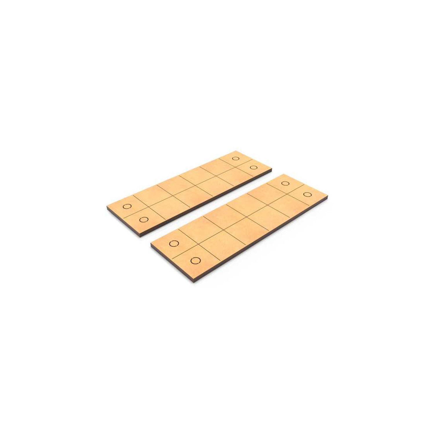 MDF Regimentsbases - Slimfit Quadratische 120x40mm