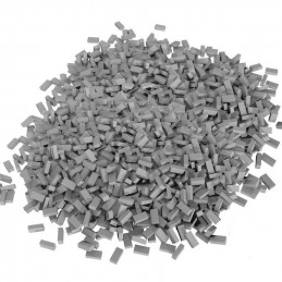 Miniature Bricks - Grey x800 1:24