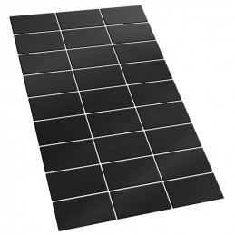Rectangular Magnetic Sheet SELF-ADHESIVE - 30x60mm