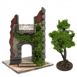 Ivy Foliage - Light Green Oak - Small