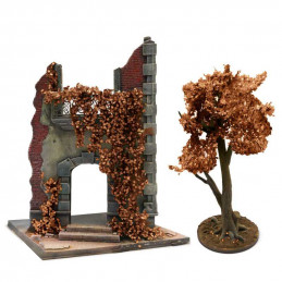Ivy Foliage - Brown Birch - Large