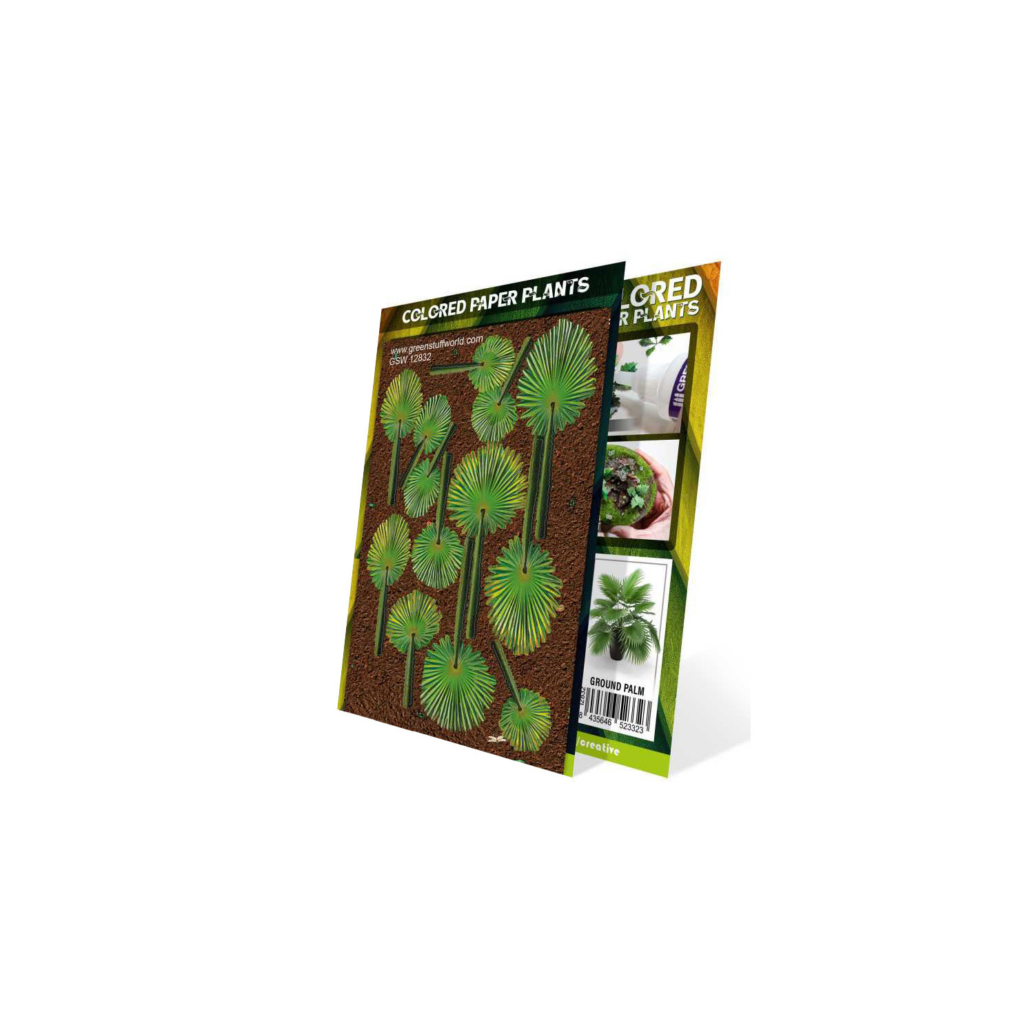 Hamilco Carta colorata per album di ritagli, 12 x 12 cm, 29,5 kg, confezione da 25 pezzi, colore: verde lime