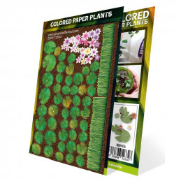 Colored Paper Plants - Lilly Pads