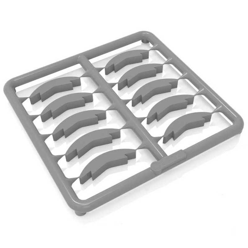 Anillos de habilidad 40mm Gris