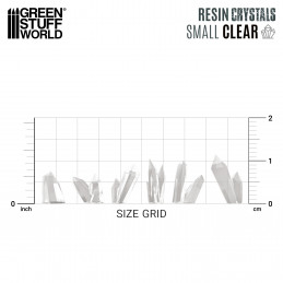 CLEAR Resin Crystals - Small | Transparent resin bits