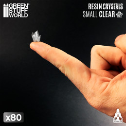 CLEAR Resin Crystals - Small | Transparent resin bits