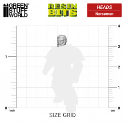 Norsemen Heads compatible with Warhammer