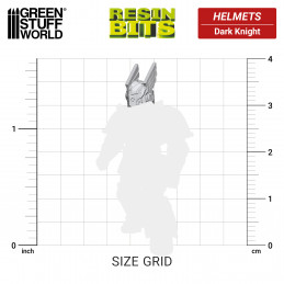 Dark Knight Helmets compatible with Warhammer 40k